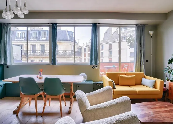 1br Flat With Balcony Near The Eiffel Tower Apartmán