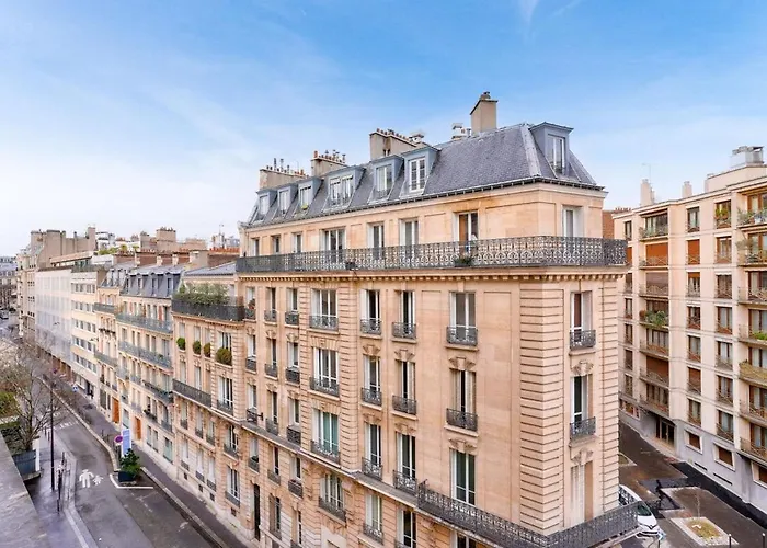 Apartmán 1br Flat With Balcony Near The Eiffel Tower Paříž